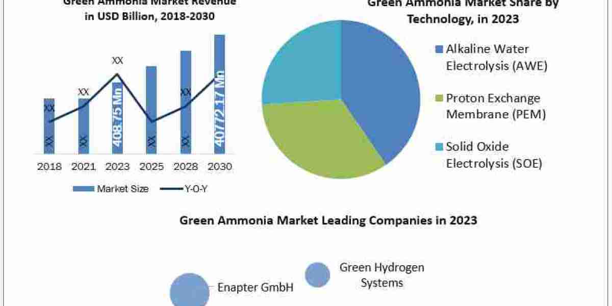 Green Ammonia Market Technological Outlook and Raw Material Trends, 2024-2030