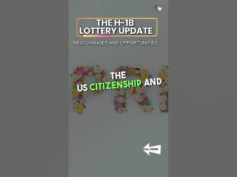 The H 1B Lottery Update  New Changes and Opportunities #hlblotteryupdate - YouTube