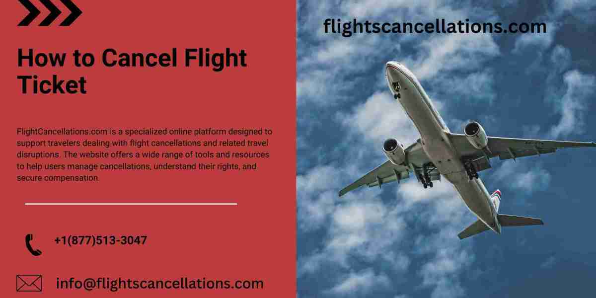 How to Cancel Flight Ticket